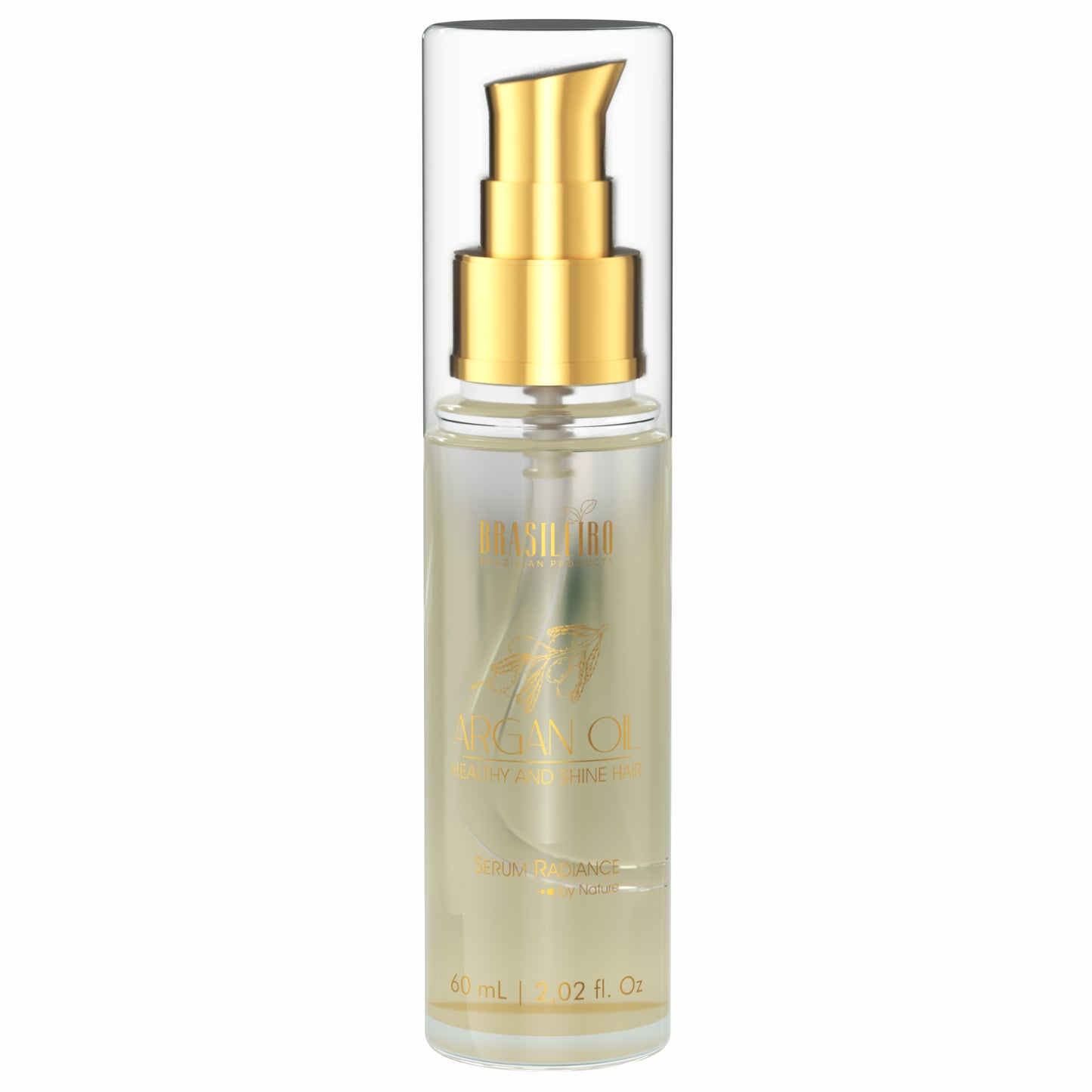 Das beste Haarwuchsserum | Goldenes Argan-Haarserum für nährende und ultimative Haarpflege – 60 ml