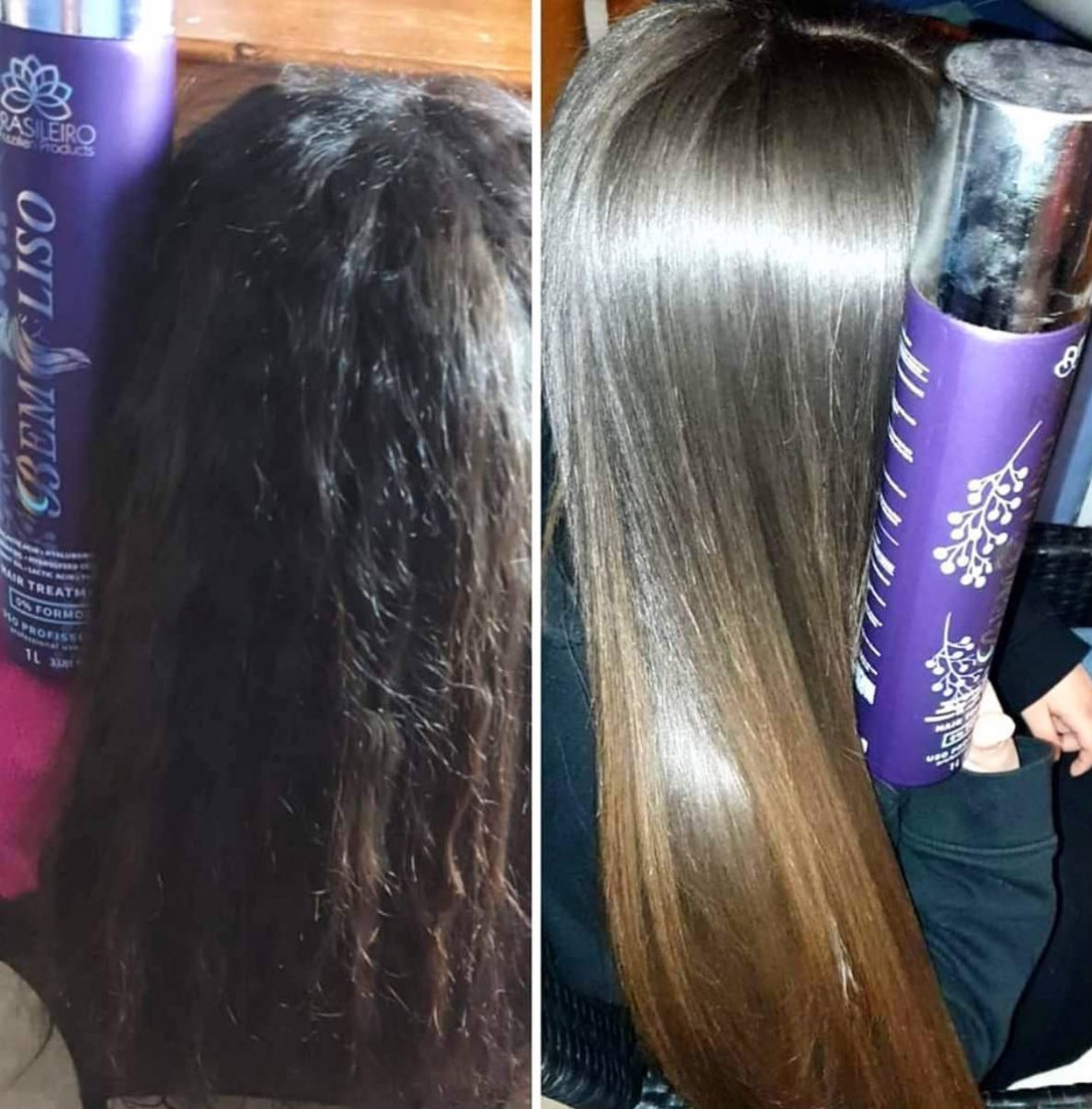 Tratamiento capilar brasileño con proteínas para cabello dañado: BEM LISO 1L