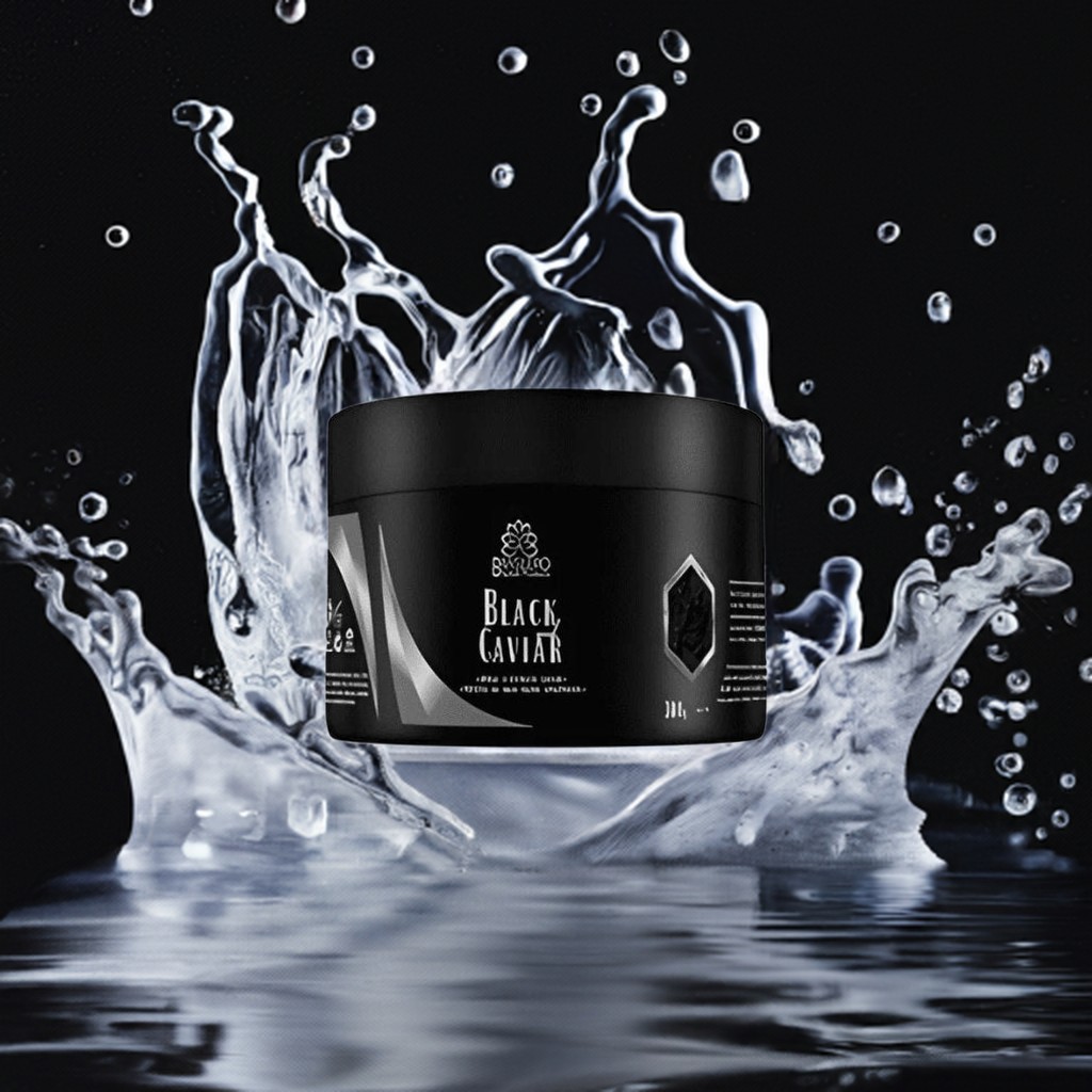 Masque de cheveux brésiliens: Masque de cheveux de caviar noir 300ML