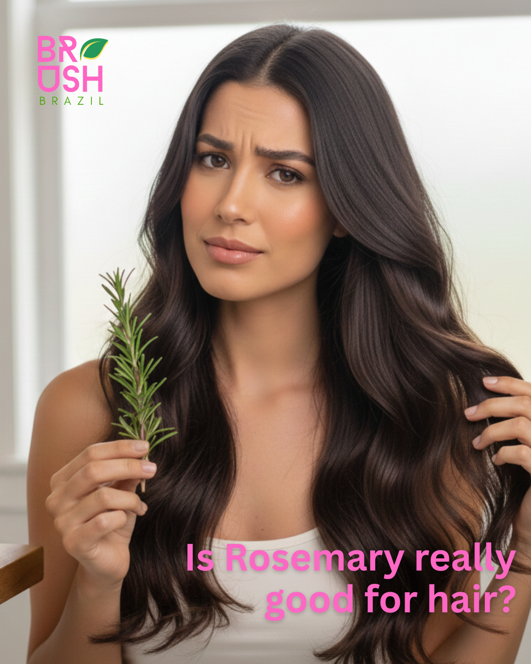 هو الروزماري (إكليل الجبل) بجد مفيد للشعر؟ 🤔🌿
