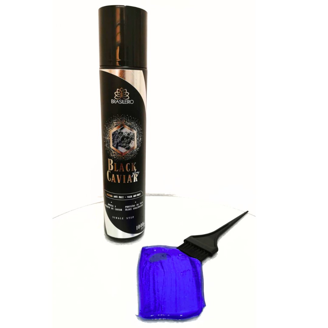Brazilian Protein Hair Treatment Black Caviar Hair Straightening Protein-1L